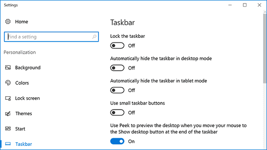 如何隱藏Windows 10任務欄